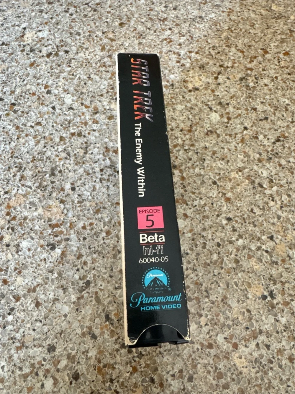 Vintage Rare Set of 3 Star Trek Betamax Tapes Collectors Item! Episode 2, 3, 5